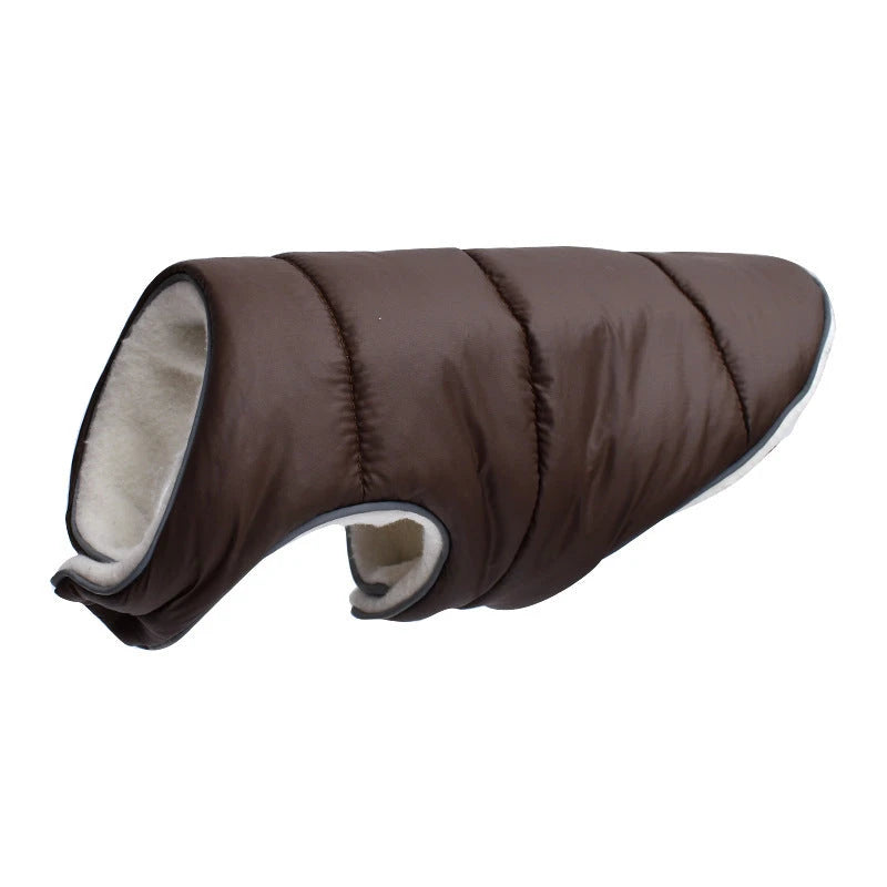 Warm Winter Fleece Dog Jacket